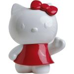 Accesorios decorativos blancos de resina Hello Kitty con acabado brillante 