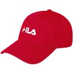 Gorras rojas de béisbol  con logo Fila Talla Única para mujer 