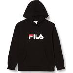 Sudaderas negras con capucha infantiles con logo Fila Classic 