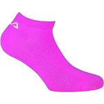 Calcetines deportivos rosas de poliester con logo Fila talla 42 para mujer 