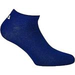 Calcetines deportivos azules celeste de poliester con logo Fila talla 42 para mujer 