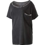 Camisetas deportivas negras de poliester Firefly con lentejuelas talla XL para mujer 