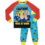 Fireman Sam Pijama para Niños Sam el Bombero Ajuste Ceñido Multicolor 6-7 Años