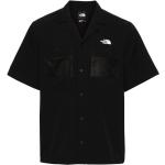 Camisas negras de tejido de malla con logo The North Face para hombre 
