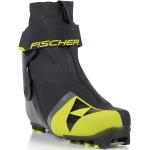 Botas amarillas con cordones  rebajadas de invierno con velcro acolchadas Fischer Sports para mujer 