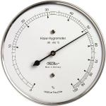 Fischer Estación meteorológica Hair-Hygrometer Stainless Steel