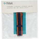 Fitbit Versa Lite Correas Textiles Híbridas, Azul Marino/Naranja, P