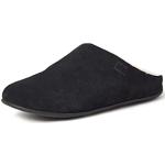 FitFlop Chrissie Shearling, Pantuflas Mujer, Negro