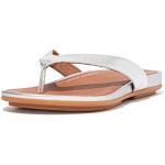 Sandalias plateado de verano de punta abierta FitFlop talla 40 para mujer 