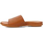 Sandalias marrones de goma de cuero FitFlop talla 39,5 para mujer 