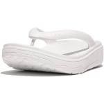 Sandalias blancas de punta redonda FitFlop talla 40 para mujer 