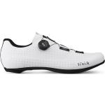 Zapatillas blancas de poliuretano Boa Fit System de ciclismo fizik talla 45 para hombre 