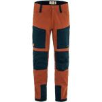 Jeans stretch naranja de poliester de otoño desgastado FJÄLLRÄVEN talla XL de materiales sostenibles para hombre 