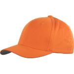 Gorras naranja de poliester de béisbol  rebajadas tallas grandes Flexfit talla XXL para hombre 