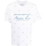 Camisetas blancas de algodón de manga corta rebajadas manga corta con cuello redondo con logo con motivo de flores talla M para mujer 