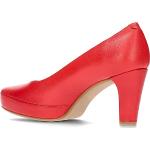 Zapatos rojos de piel de tacón Fluchos talla 39 para mujer 