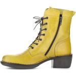 Botas amarillas de cuero de piel  Fly London talla 38 para mujer 