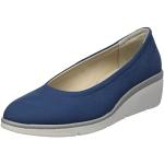 Zapatos azules de goma de tacón Fly London talla 45 para mujer 