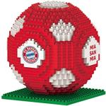 Foco FC Bayern München - Puzzle de bloques de construcción, diseño de fútbol, color rojo