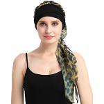 Sombreros de viscosa de disfraces de verano leopardo Talla Única para mujer 