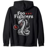 Foo Fighters Snake Rock Music by Rock Off Sudadera con Capucha