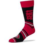 for Bare Feet NFL Go Team Socks Calcetines (40-46, San Francisco 49ers)