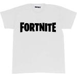 Camisetas blancas de licra de cuello redondo Fortnite con cuello redondo con logo talla L para hombre 
