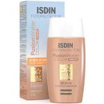 Cremas solares para la piel sensible con ácido hialurónico con factor 50 de 50 ml Isdin para mujer 