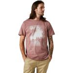 Camisetas rosas de cuello redondo rebajadas tallas grandes con cuello redondo FOX talla XXL para hombre 