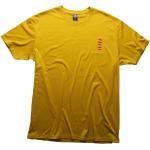 Camisetas deportivas naranja de poliester con logo FOX talla M para hombre 