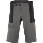 Pantalones cortos deportivos grises FOX talla XS para hombre 