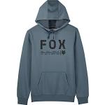 Sudaderas grises con capucha rebajadas FOX talla S para hombre 