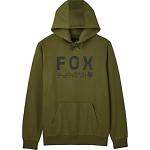 Sudaderas verdes con capucha rebajadas FOX talla S para hombre 
