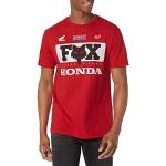 Camisetas rojas de manga corta rebajadas Honda manga corta Fox Racing talla S para hombre 