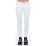 Frankie Morello, White Cotton Jeans Pant White, Mujer, Talla: W46