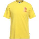 Camisetas amarillas de algodón de manga corta rebajadas tallas grandes manga corta con cuello redondo de punto FRANKLIN & MARSHALL talla XXL para hombre 
