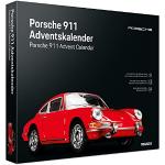 Calendarios rojos de metal de adviento  rebajados Porsche 911 