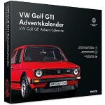 Calendarios rojos de metal de adviento  rebajados Volkswagen Golf 