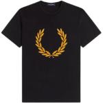 Camisetas negras Fred Perry talla S para mujer 