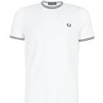Camisetas blancas Fred Perry talla L para hombre 