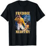 Camisetas negras de encaje con encaje  Freddie Mercury de encaje talla S para hombre 