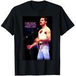 Camisetas negras de encaje con encaje  Freddie Mercury de encaje talla S para hombre 