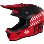 Freegun XP4 Danger Casco de Motocross, negro-rojo, tamaño 2XL