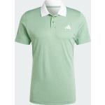 Camisetas deportivas verdes adidas para hombre 