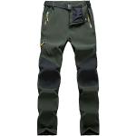Pantalones verdes de poliester de caza tallas grandes con cinturón talla M para hombre 