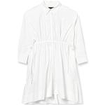 Vestidos informales blancos de popelín informales FRENCH CONNECTION talla M de materiales sostenibles para mujer 