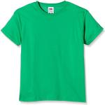 Fruit of the Loom SS132B, Camiseta para Niños, Verde (Kelly Green), 12-13 años (Talla del fabricante 152)
