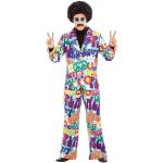 Disfraces multicolor de cosplay rebajados hippie talla XL para hombre 