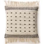 Fundas blancas de lana de almohada rebajadas modernas 