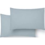 Fundas azules celeste de algodón de almohada 50x75 